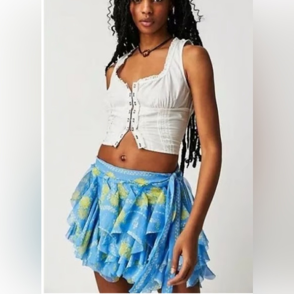 Free People Bali Made You Look Mini Skort